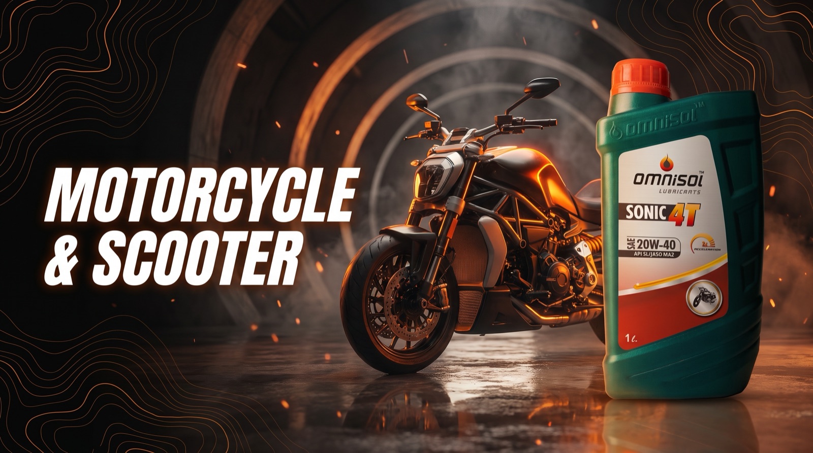 Omnisol Motorcycle & Scooter oils